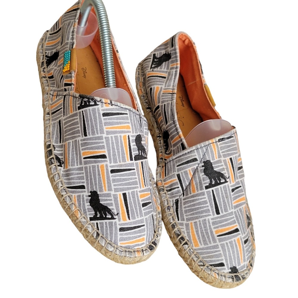 Ubuntu x Disney Espadrille Womens 8.5 Slip On Lion King Simba Hand Made Africa